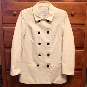 Banana Republic Overcoat, off-white, XS